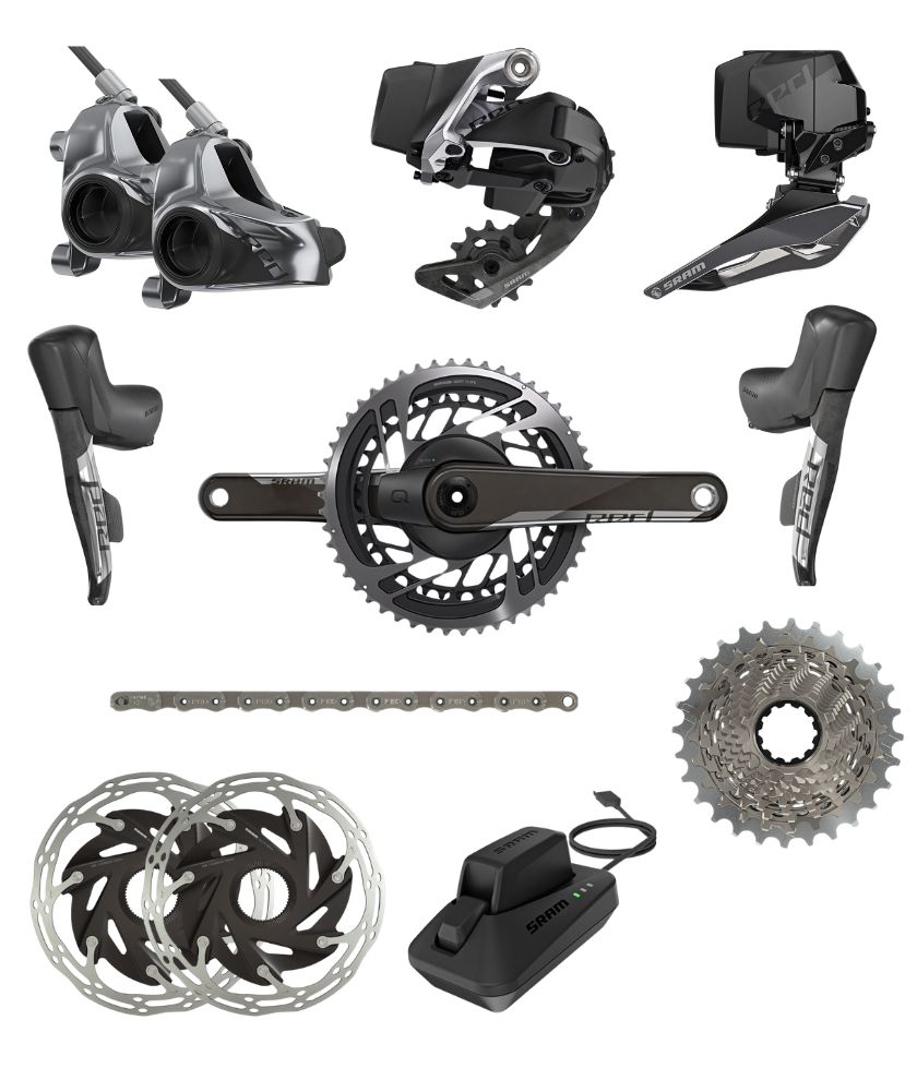 RED AXS GROUPSET DB PM CRANK DUB 172.5 48/35 CASSETTE 10-26