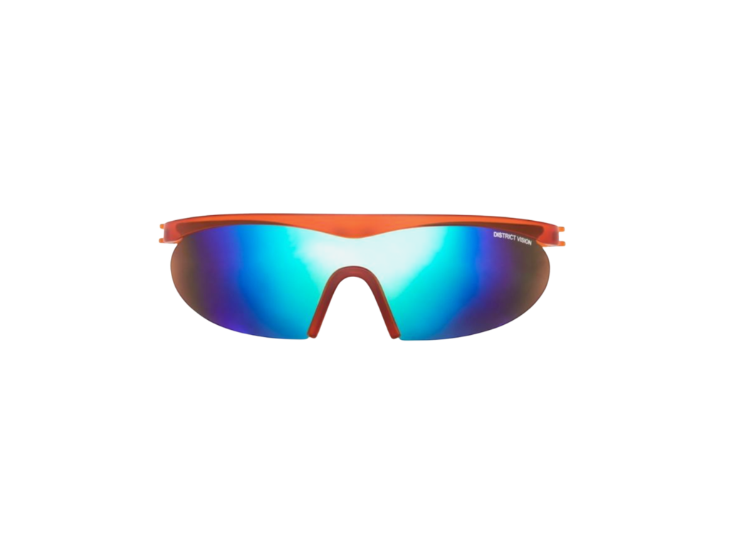 [DV070820190004] Koharu Size 5 Sunglasses 2019 (Orange/Indigo Mirror)