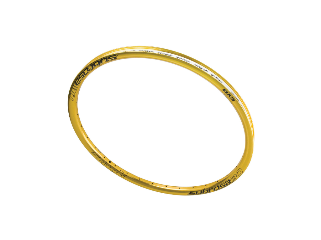 Spank Rim Subrosa 30AL Evo Rim 26" 32H Polished Gold