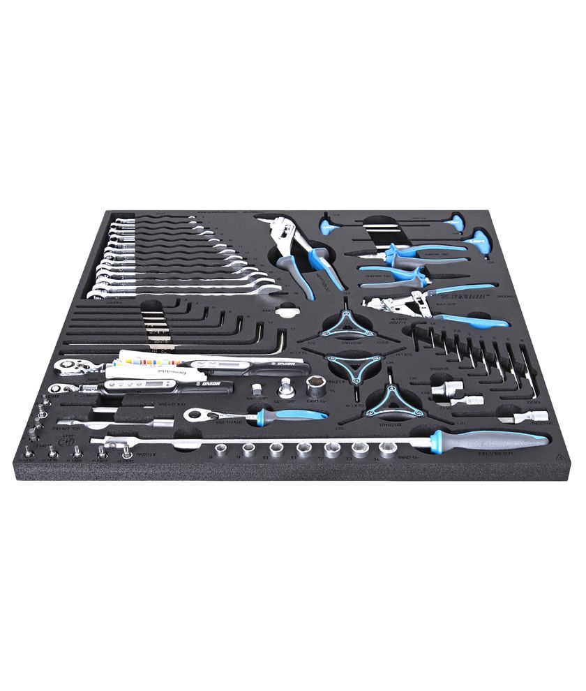 [628630] UNIOR SET4-2600AC SET OF TOOLS IN TRAY 4 FOR 2600A OR 2600C - TORQUE TOOLS AND PLIE   