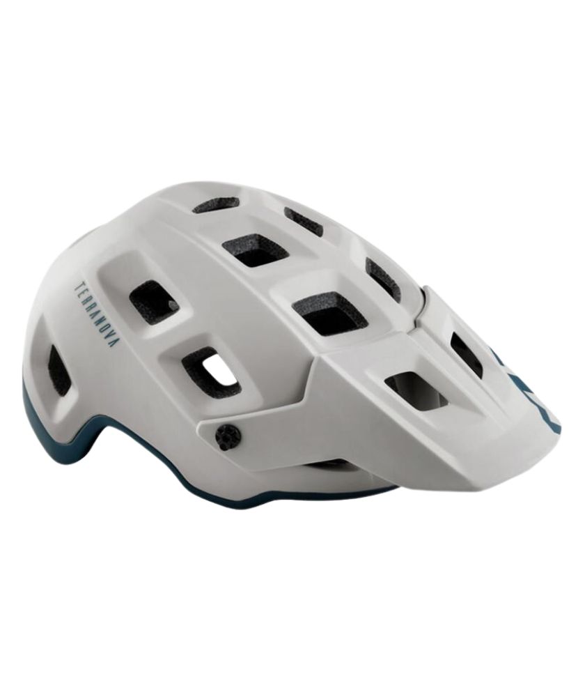  MET HEL TERRANOVA CE GRAY PETROL BLUE | MATT L (3HM121CE00LGR1)