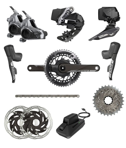 RED AXS GROUPSET DB PM CRANK DUB 170 50/37 CASSETTE 10-26