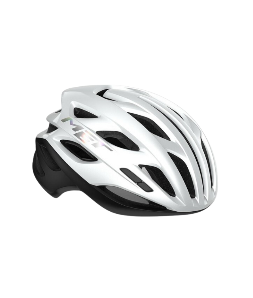 MET HEL ESTRO MIPS CE WHITE HOLOGRAPHIC | GLOSSY M (3HM139CE00MBI1)