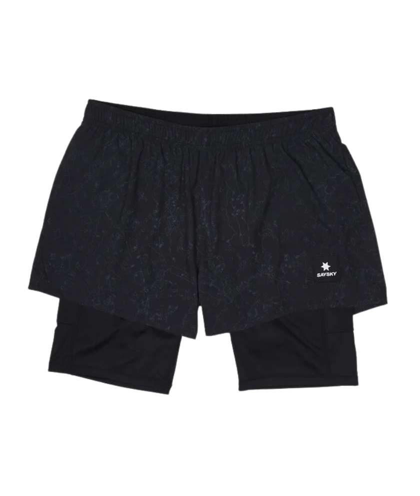 [JWRSH01C1003] W Map 2 in 1 Pace Shorts 3"