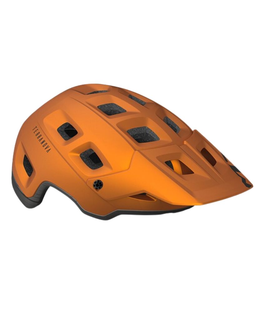 Met Hel Terranova Ce Orange Titanium Metallic Matt
