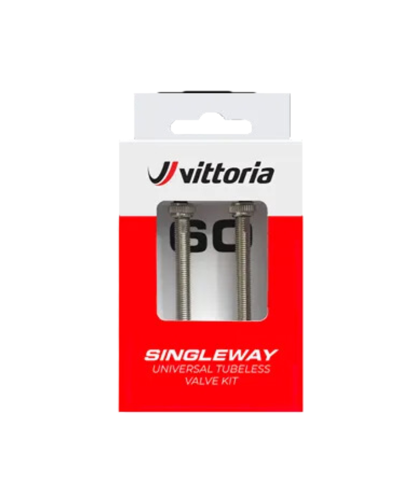 [1AA00164] Singleway Tubeless Brass Valve 2pcs