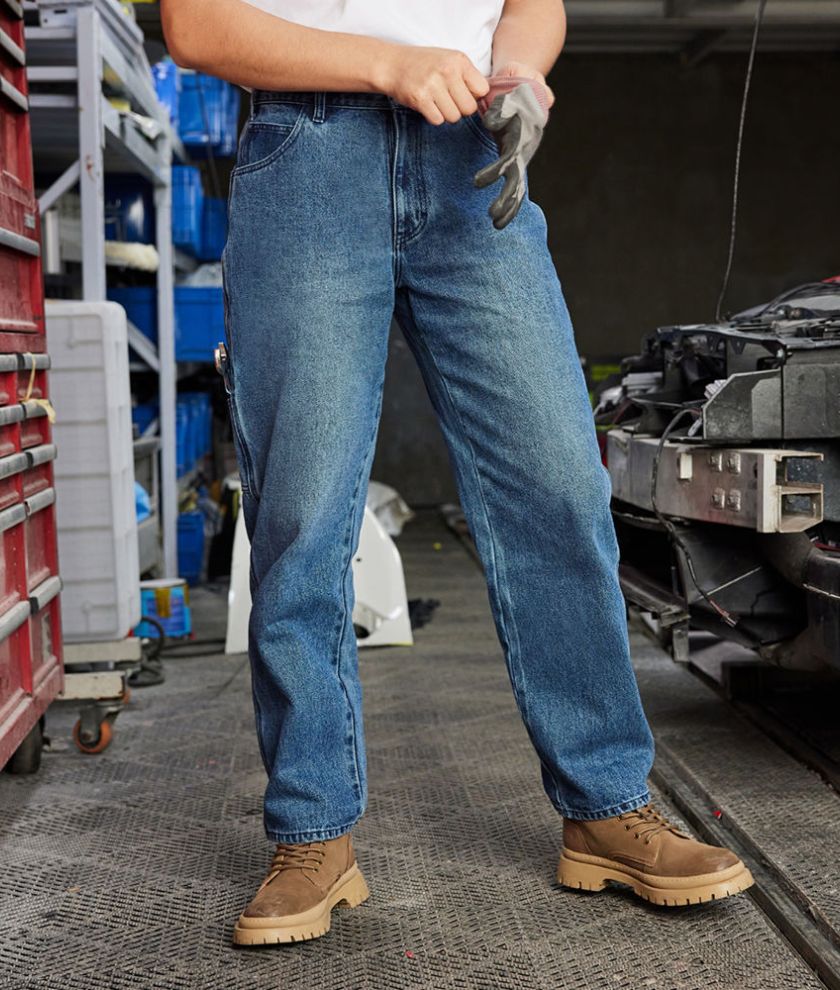  Denim Loose Fit Pants