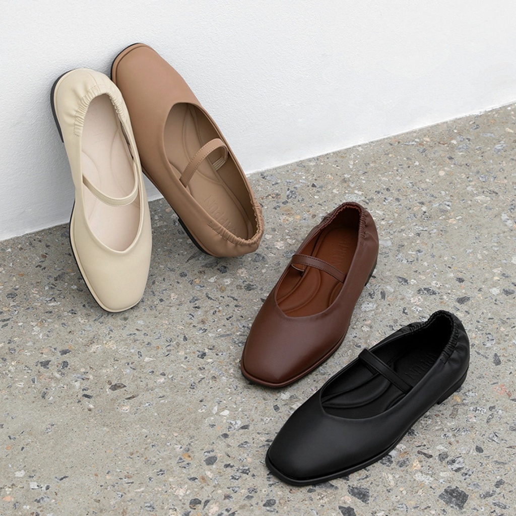 Meyra Mary Jane Flats (1cm)