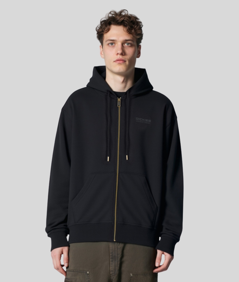  Zip Graphic Hoodie