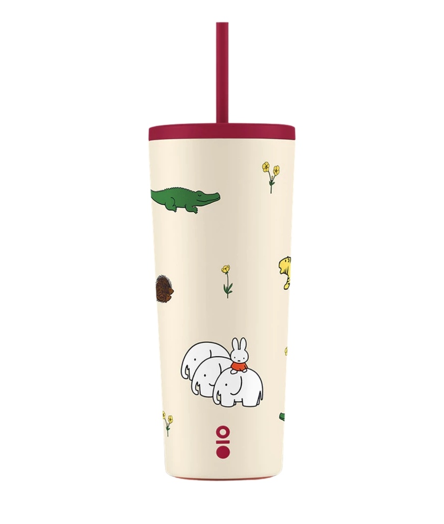 MT Miffy Sense Straw Cup 22 Oz